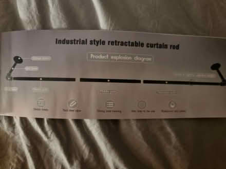 Photo of free Curtain rod (Aigburth L17) #3