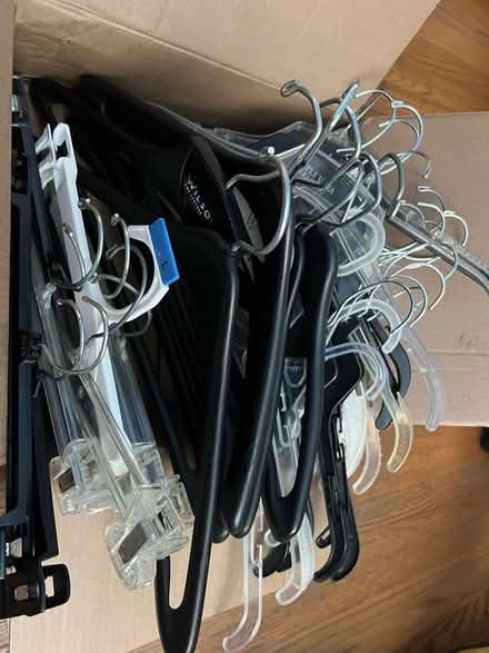 Photo of free Plastic hangers (Assumption) #1