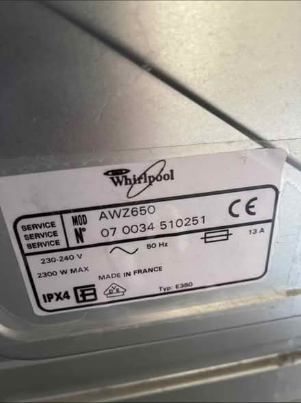 Photo of free Whirlpool Condenser dryer (Oxton, CH43) #4