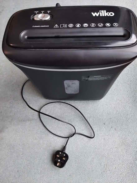 Photo of free Paper shredder (Woodford IG8) #2