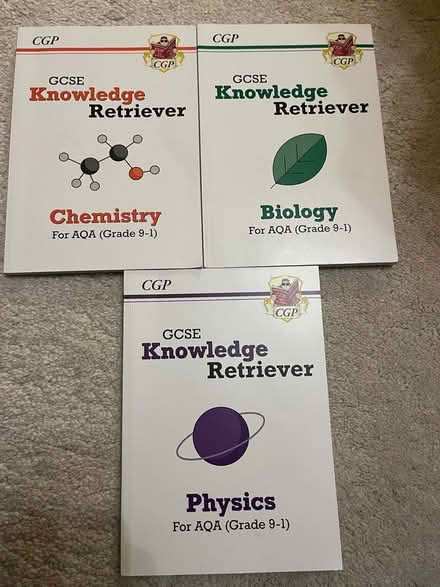 Photo of free GCSE Knowledge Retriever quiz books (Fetcham) #1