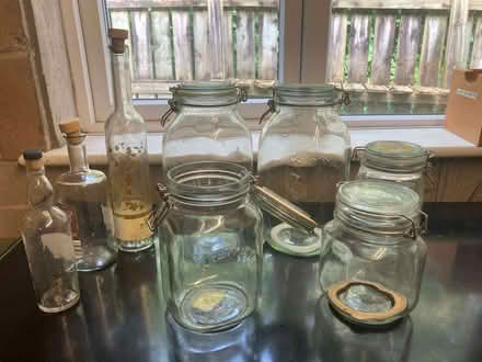 Photo of free 6 Kilner jars various sizes (Kendal LA9) #1