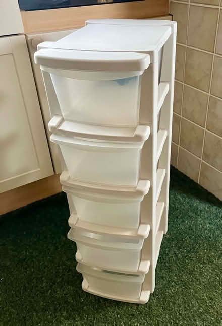Photo of free Plastic drawers (Church Crookham GU52) #1