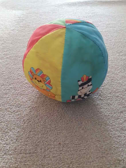 Photo of free Soft baby ball (Burgess Park SE5) #1
