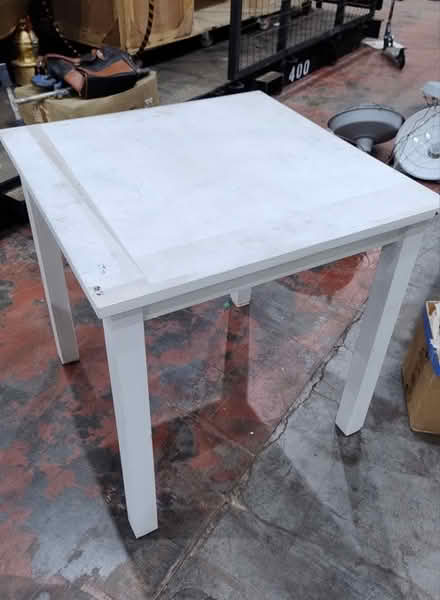 Photo of free White and Black Wooden Tables (Aberdare CF44) #1