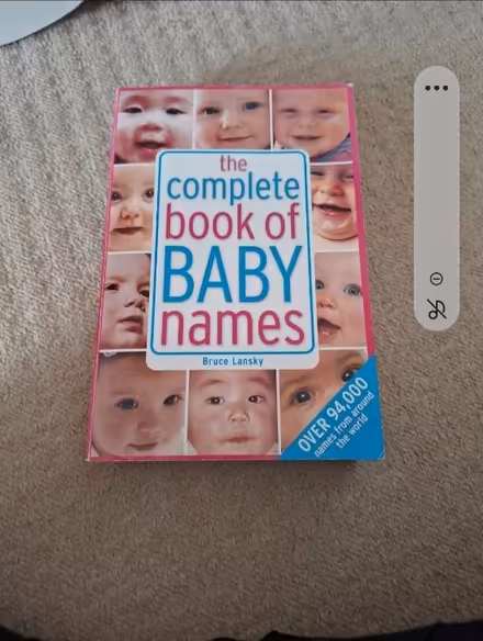 Photo of free Book of baby names (Forestgreen) #1
