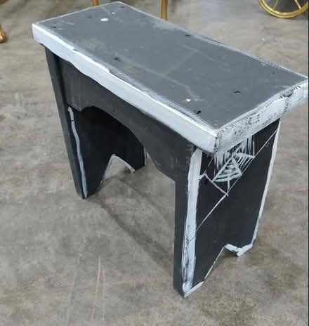 Photo of free Small Black and White Stool (Aberdare CF44) #1