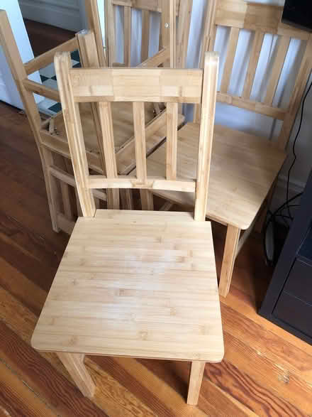 Photo of free Simple wooden chairs (SoMa) #1