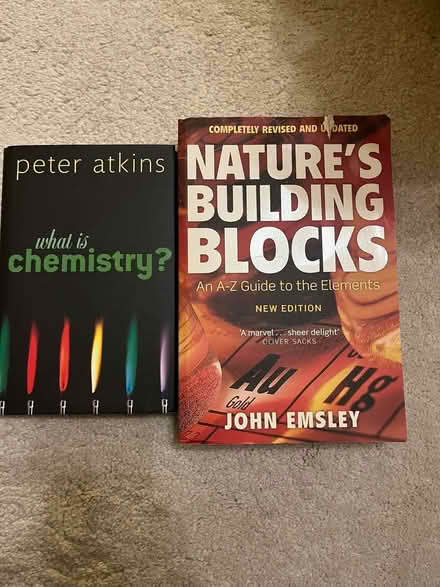 Photo of free Chemistry books (Fetcham) #1