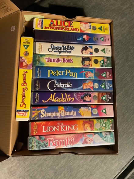 Photo of free 10 VHS Disney videos & 3 other kids videos (Timperley WA15) #1
