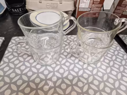 Photo of free 4 glass ikea mugs (Appleby-in-Westmorland CA16) #1