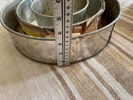 Photo of free 3 X round wedding cake tins (Datchet SL3) #2