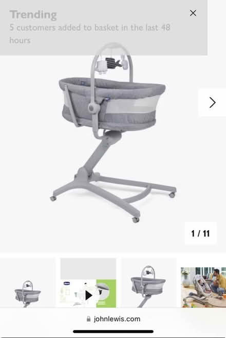 Photo of free Chicco baby bed 4 in 1 (SE5 camberwell) #1