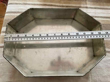 Photo of free Cake tin, irregular octagon 13.5ins X 9.5ins (Datchet SL3) #1