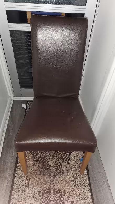 Photo of free 2x chairs brown (ME5 Chatham) #3