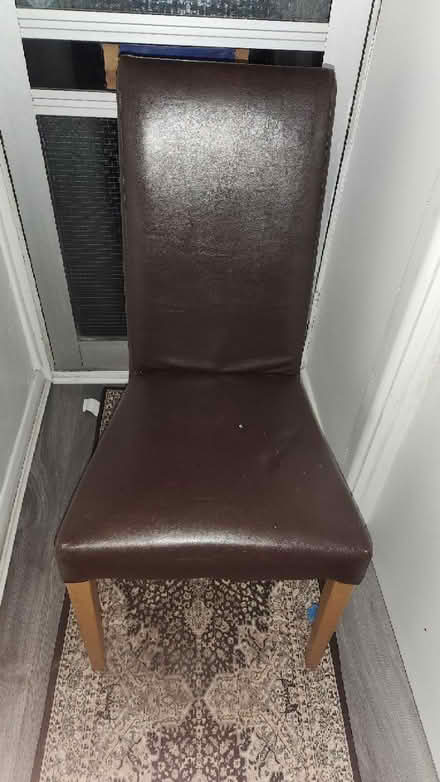 Photo of free 2x chairs brown (ME5 Chatham) #3