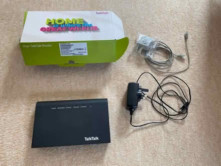Photo of free talk talk router (Lostock Hall PR5) #1