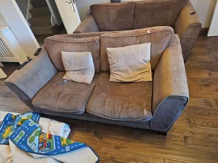 Photo of free 2 settee sofa (Tiptree CO5) #1