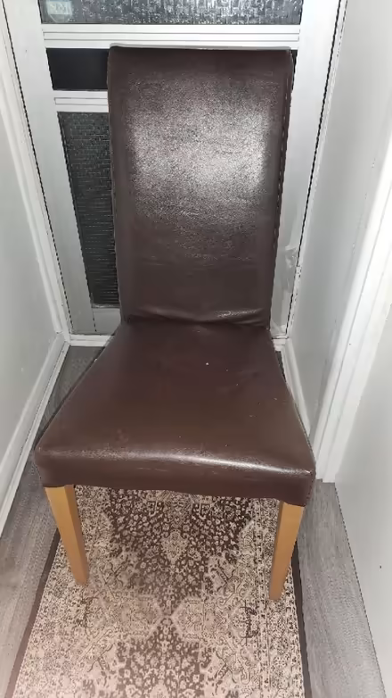 Photo of free 2x chairs brown (ME5 Chatham) #1