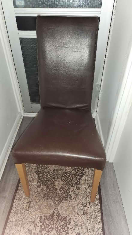 Photo of free 2x chairs brown (ME5 Chatham) #1