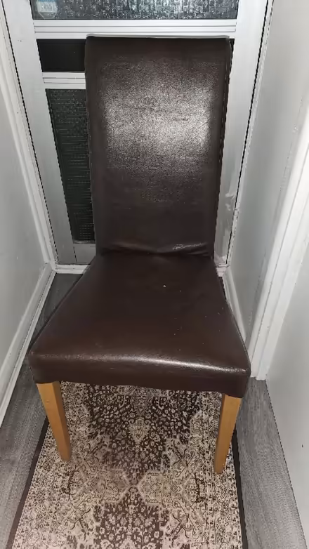 Photo of free 2x chairs brown (ME5 Chatham) #2