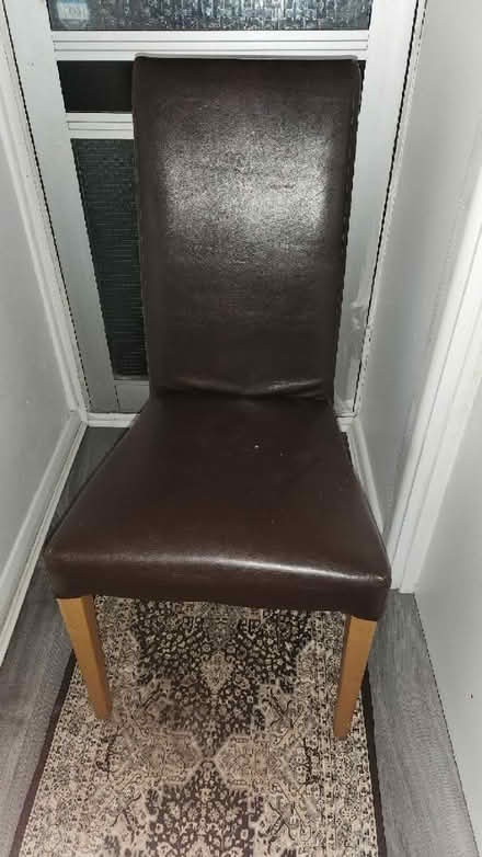 Photo of free 2x chairs brown (ME5 Chatham) #2