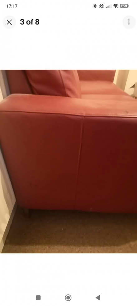 Photo of free 2 red sofas looking to get rid of ASAP to clear space! (Southport PR8) #3