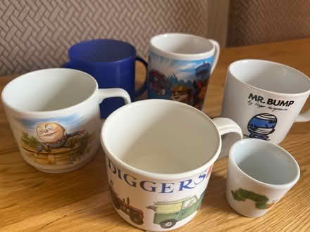 Photo of free Selection of kids mugs (Mytchett) #1