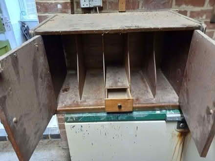 Photo of free Old record cupboard (Morley DE21) #2