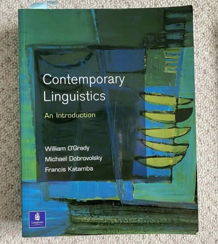 Photo of free Linguistics Text Book (Lostock Hall PR5) #1