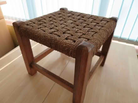 Photo of free Wicker footstool (Southdown) #3
