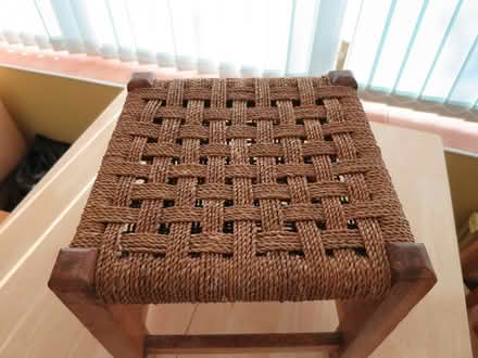 Photo of free Wicker footstool (Southdown) #2