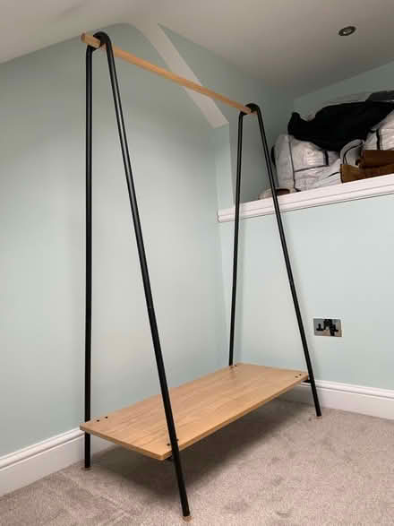 Photo of free Clothes Rail (flat pack) (Walthamstow) #1