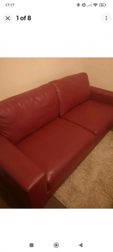 Photo of free 2 red sofas looking to get rid of ASAP to clear space! (Southport PR8) #1