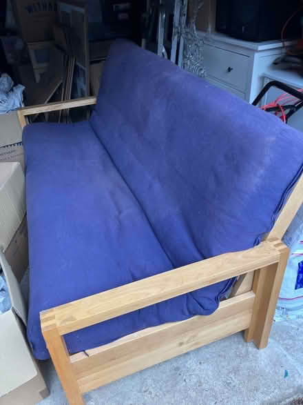 Photo of free Large 3 seater futon (Tunbridge Wells TN2) #1