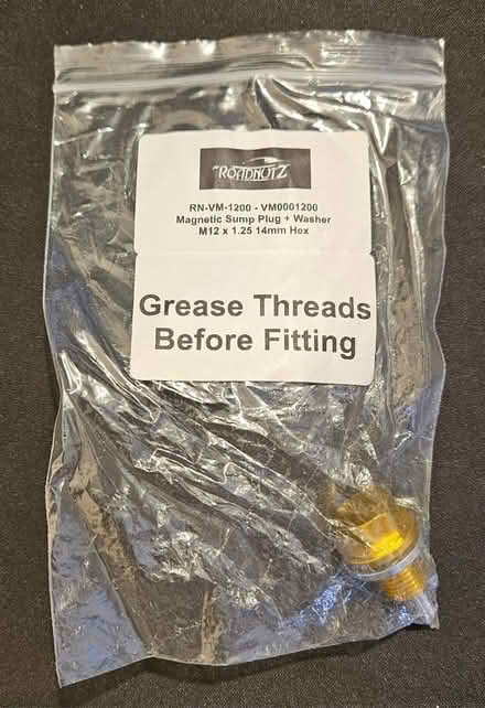 Photo of free New Sump plug for Toyota Auris (New Malden, KT3) #1