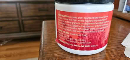 Photo of free Digestive enzymes - pets (Highlands, NJ) #3