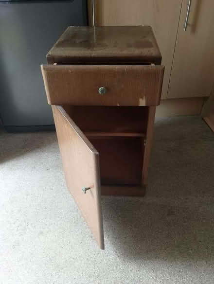 Photo of free 1930s Vintage Bedside Cabinet (Crosby Ravensworth CA10) #2