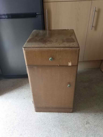 Photo of free 1930s Vintage Bedside Cabinet (Crosby Ravensworth CA10) #1