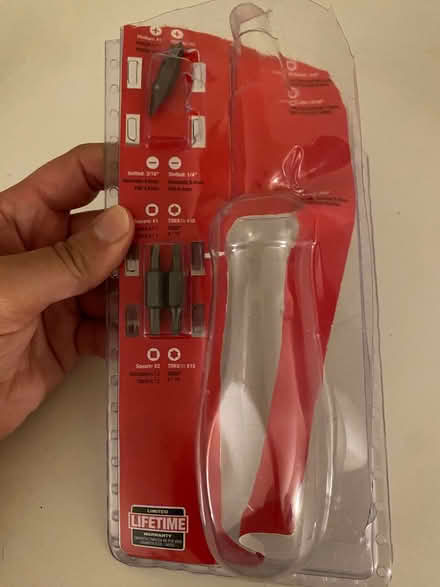Photo of free Milwaukee Tool screwdriver bits (Bloomfield, near Stamna) #1