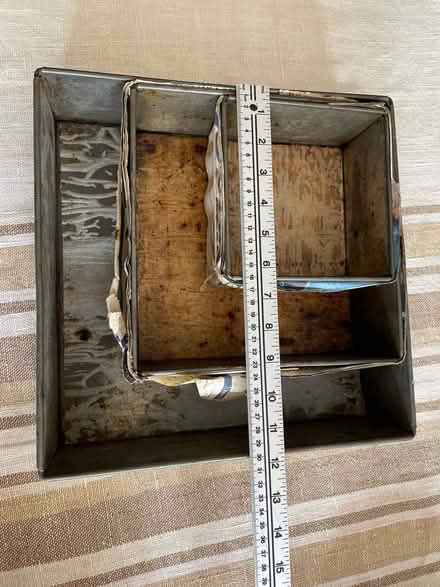 Photo of free 3X square wedding cake tins (Datchet SL3) #2