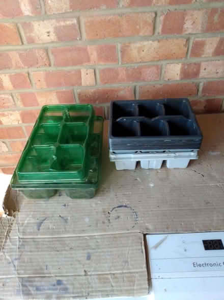 Photo of free Plant / Seed trays (Shurdington GL51) #2
