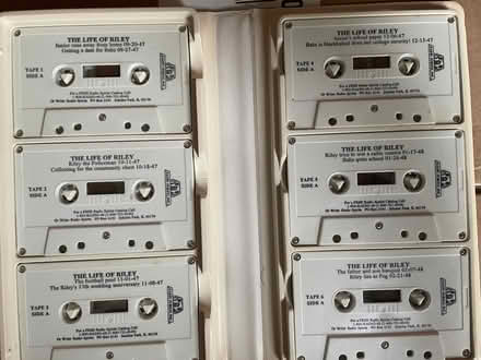 Photo of free Old Time Radio (OTR) on cassettes (Van Nuys) #3