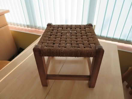 Photo of free Wicker footstool (Southdown) #1