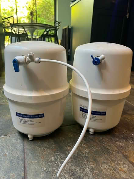 Photo of free Water filter storage tanks (South Woodford E18) #1