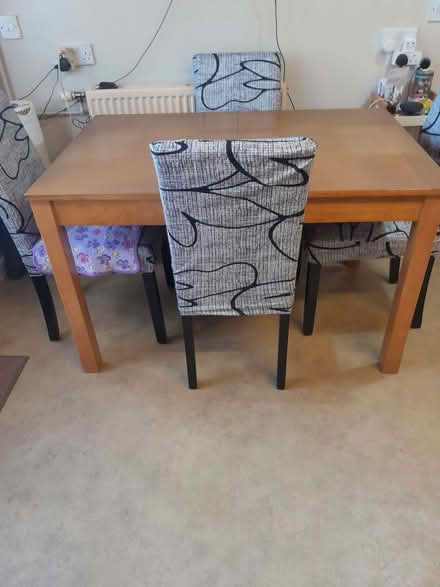 Photo of free Dining table and chairs (Manor Top S2) #2