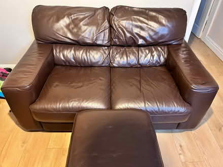 Photo of free Two seater sofa (Edgeley) #1