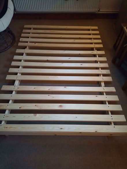 Photo of free Wooden futon/sofa bed frame (Presteigne LD8) #2