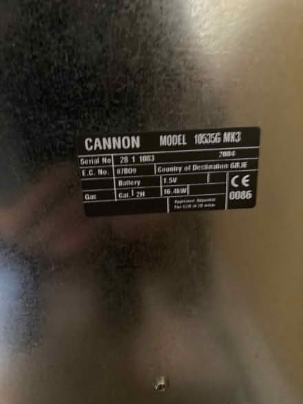 Photo of free Gas Cooker (Battersea SW11) #3