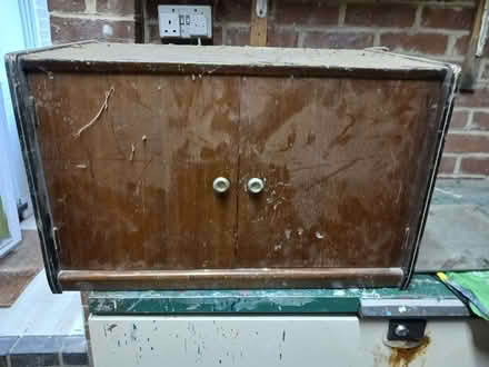 Photo of free Old record cupboard (Morley DE21) #1